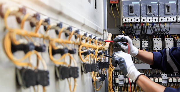 Professional Electrician technician working in Boyes Hot Springs, CA